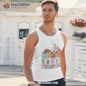 howdy pumpkin shirt western fall rodeo wo halloween tank top