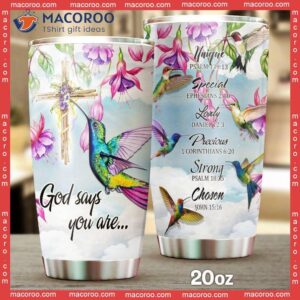 Hummingbird Stainless Steel Tumbler