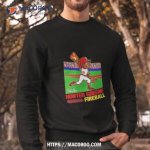 Hunter Greene Cincinnati Fireball Game Shirt 2 hunter greene cincinnati fireball game shirt sweatshirt