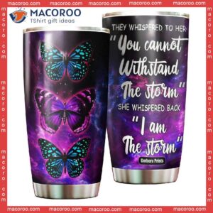 i am the storm stainless steel tumbler 0