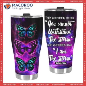 i am the storm stainless steel tumbler 2