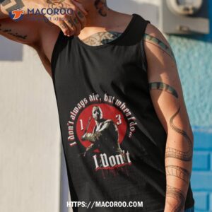 i don t jason voorhees friday the 13th halloween shirt tank top 1