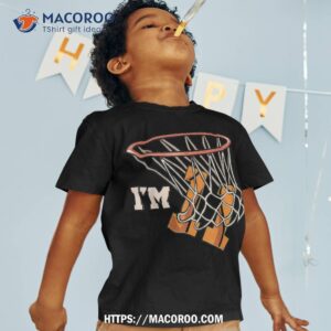 I’m 11 Basketball Theme Birthday Party Celebration 11th Shirt