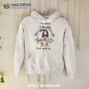 i m short and mouth deal with it gomes ghost halloween shirt halloween gift ideas hoodie