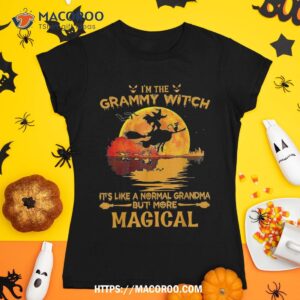 i m the grammy witch shirt like a normal grandma halloween tshirt 1