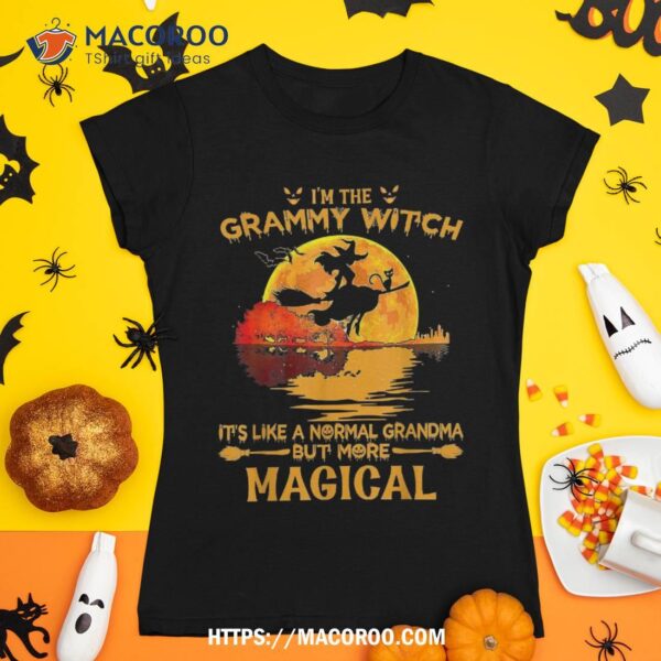 I’m The Grammy Witch Shirt Like A Normal Grandma Halloween