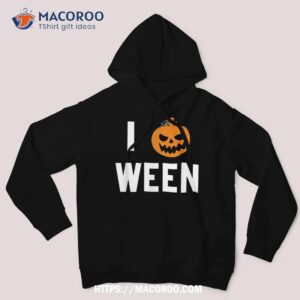 i pumpkin ween halloween joke quote shirt hoodie