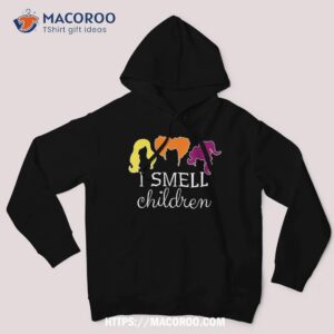I Smell Kids Children Tee Halloween Funny Costume Witches Shirt