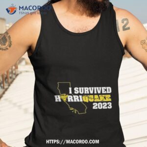 i survived hurriquake 2023 shirt tank top 3
