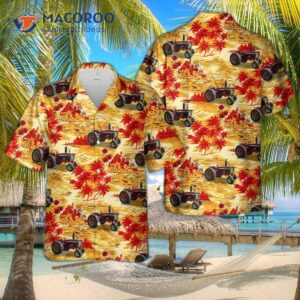 Ih Farmall 1026 Tractor Hawaiian Shirt