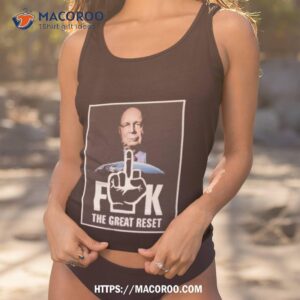 illuminatibot klaus schwab fuck the great reset shirt tank top 1