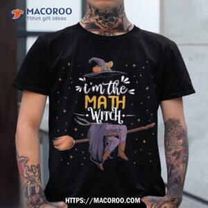 im the math witch halloween matching group costume shirt tshirt