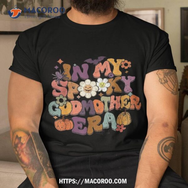 In My Spooky Godmother Era Funny Halloween Family Matching Shirt, Perfect Gift For Dad