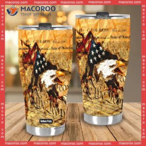 independence day 4th of july patriotic american stainless steel tumbler 3 1