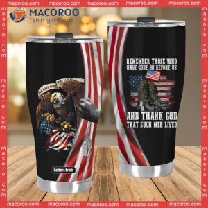 independence day eagle military shoes remember those who have gone on before us veterans and thank god stainless steel tumbler 3