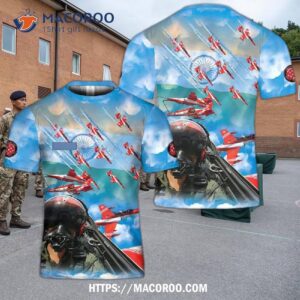 Indian Air Force Surya Kiran Aerobatics Demonstration Team 3D T-shirt