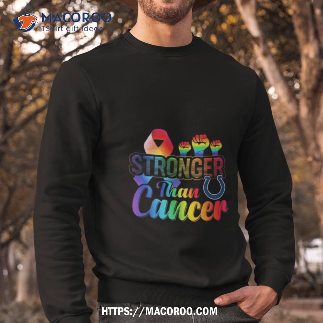 Indianapolis Colts Stronger Than Cancer Shirt