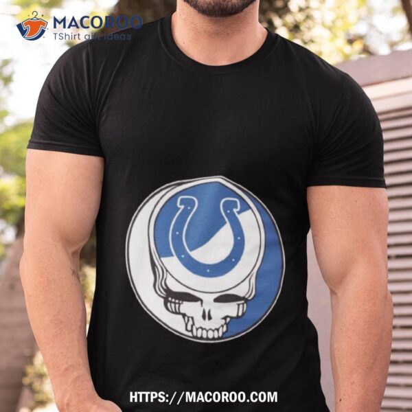 Indianapolis Colts Wordmark Grateful Dead Shirt