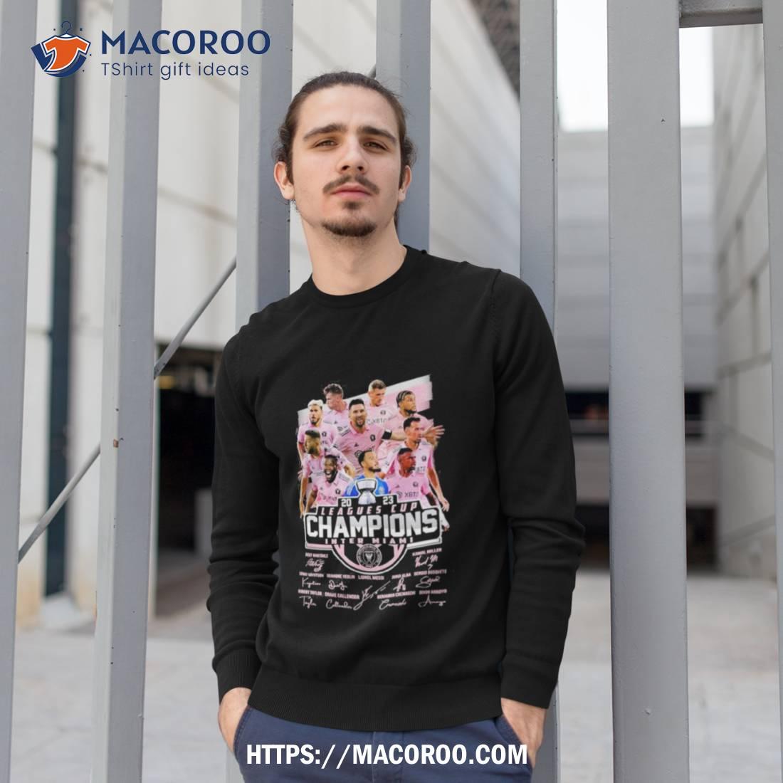 Inter Miami Cf Team 2023 Leagues Cup Champions Shirt Inter Miami Cf Team 2023 Leagues Cup Champions Shirt