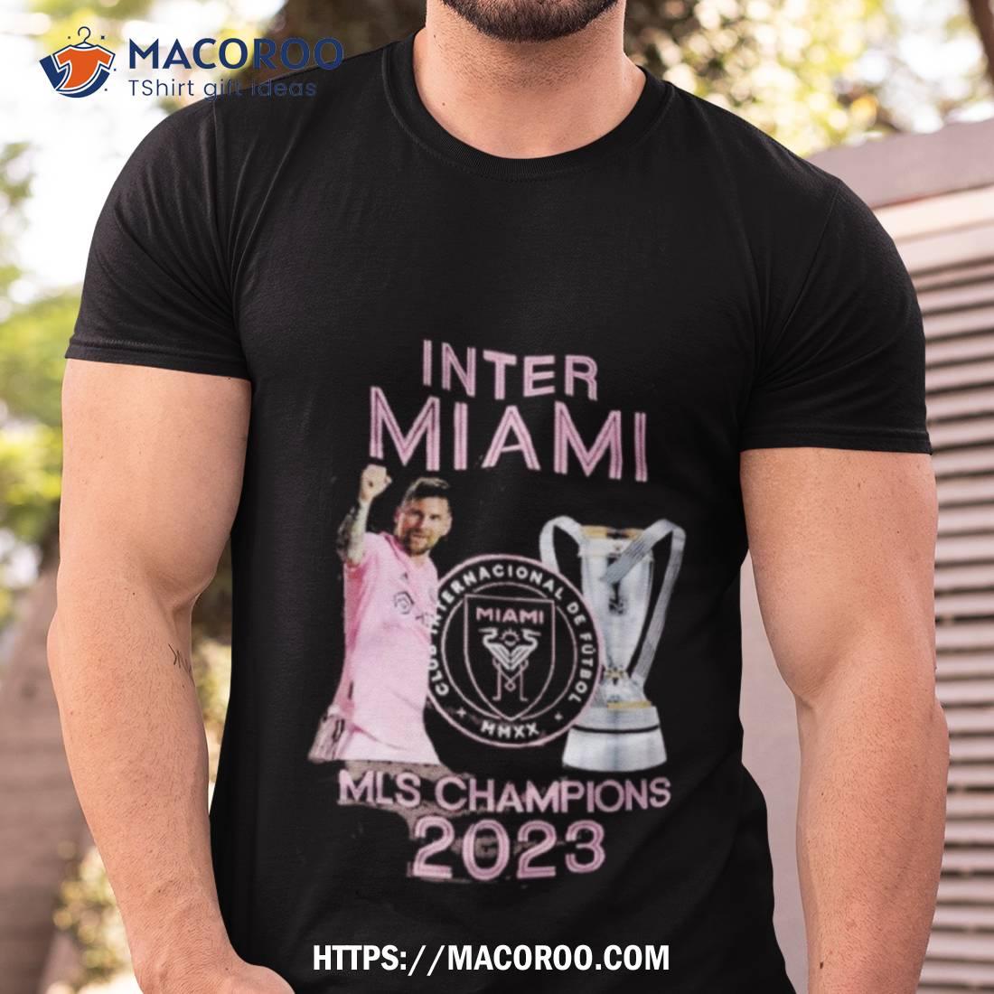 Original Inter Miami Mls Champions 2023 Shirt Gift Inter Miami