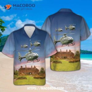 Irish Air Corps 271 Eurocopter Ec-135-p2 Hawaiian Shirt