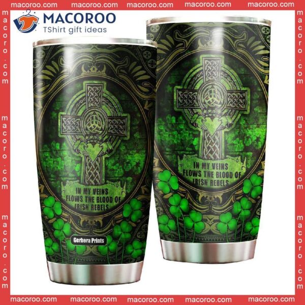 Irish Saint Patricks Day Stainless Steel Tumbler