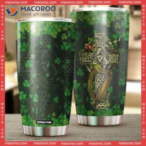 irish saint patricks day stainless steel tumbler 1 1