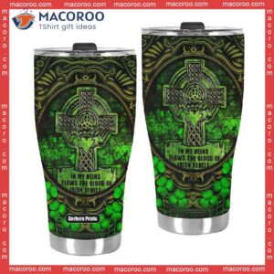 irish saint patricks day stainless steel tumbler 2