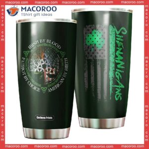 irish st patrick day stainless steel tumbler 0