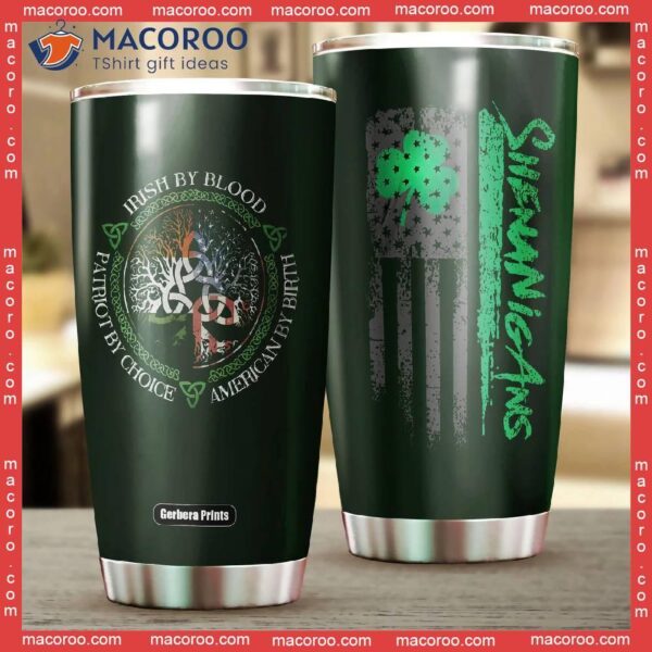 Irish St Patrick Day Stainless Steel Tumbler