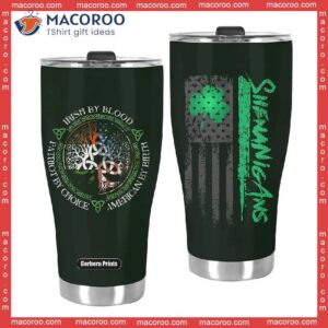 irish st patrick day stainless steel tumbler 2