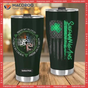 irish st patrick day stainless steel tumbler 3