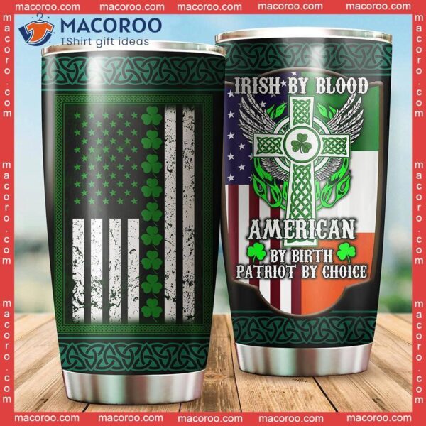 Irish St. Patrick’s Day Stainless Steel Tumbler