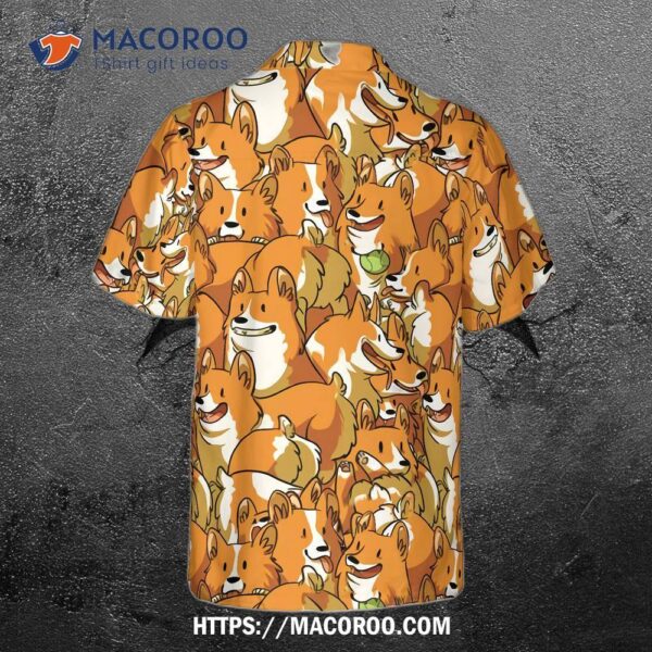 Is One Of The Most Popular Shirts  The Corgi Friends Hawaiian Shirt Shirts.