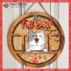 It’s Fall Ya’ll, Cats On Shelf, Personalized Cat Wooden Signs