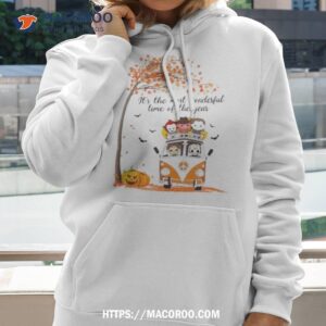 it s the most wonderful time of the year chibi horror movies characters halloween 2023 shirt hoodie