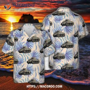 Italian Army Carro Medio M4a4 Hawaiian Shirt