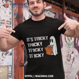 its tricky ghost boo funny halloween wo shirt halloween costume tshirt 1