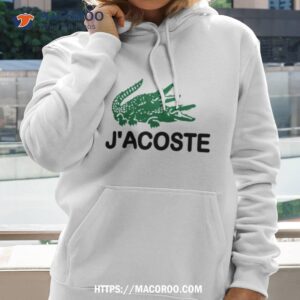 j acoste funny lacoste logo shirt hoodie 2