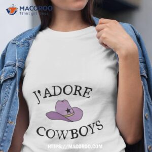 j adore cowboys hashirt tshirt