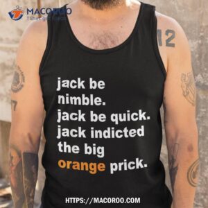 jack be nimble quick shirt best gift for father tank top