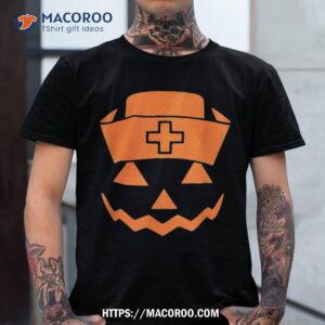Jack O Lantern Face Pumpkin Halloween – Nurse Shirt
