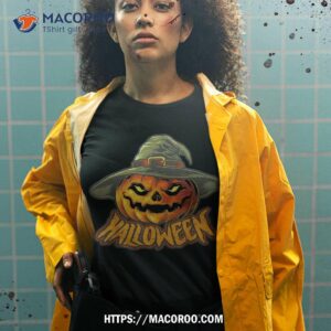 jack o lantern halloween spooky pumpkin shirt tshirt 2