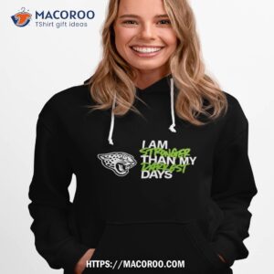 Jacksonville Jaguars I Am Stronger Than My Darkest Days Shirt 2 jacksonville jaguars i am stronger than my darkest days shirt hoodie 1