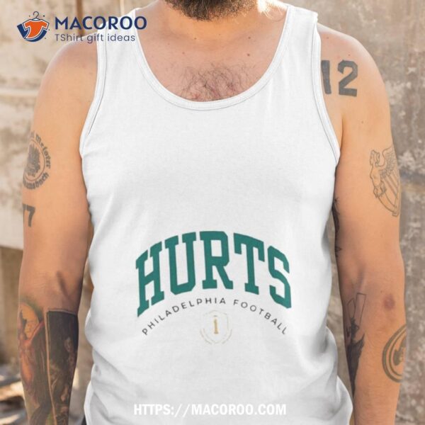 Jalen Hurts Philadelphia Eagles Logo Design Shirt
