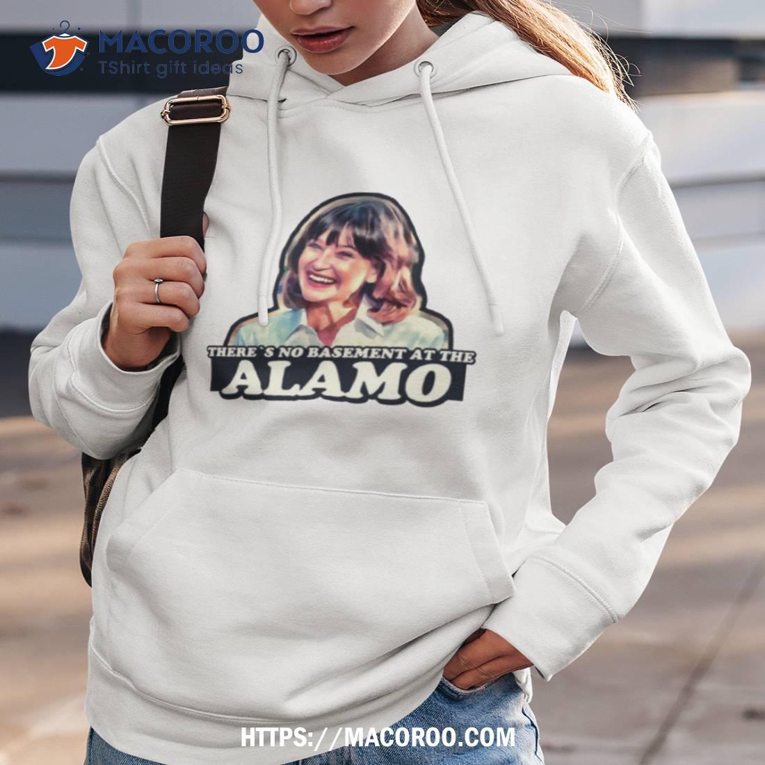Jan Hooks There’s No Basement At The Alamo Pee Wee’s Big Adventure Shirt Jan Hooks There’s No Basement At The Alamo Pee Wee’s Big Adventure Shirt
