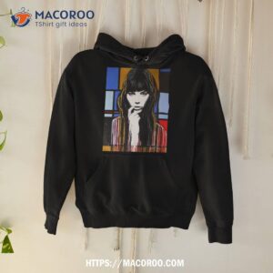 jane birkin melting on a mondrian shirt hoodie