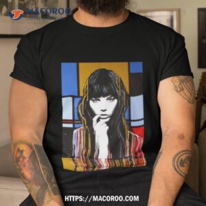 jane birkin melting on a mondrian shirt tshirt