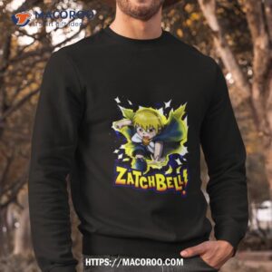japanese anime zatch bell fanart design shirt sweatshirt