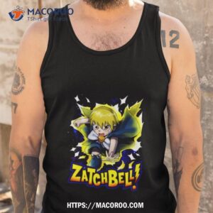 japanese anime zatch bell fanart design shirt tank top